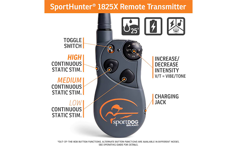SportDOG® SportHunter® 1825X Remote Trainer Bass Pro Shops Canada