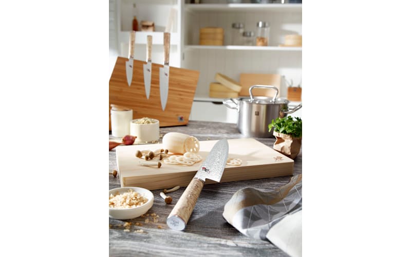 Miyabi Birchwood 5000MCDB 7 Piece Knife Block Set | Bass Pro Shops