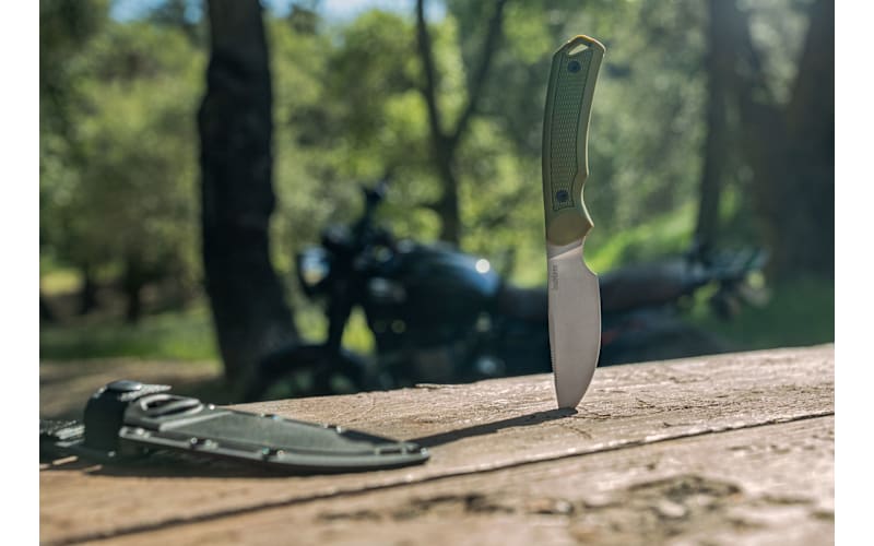 Kershaw® 1883 Deschutes Olive Skinner Fixed Blade Knife | Bass Pro