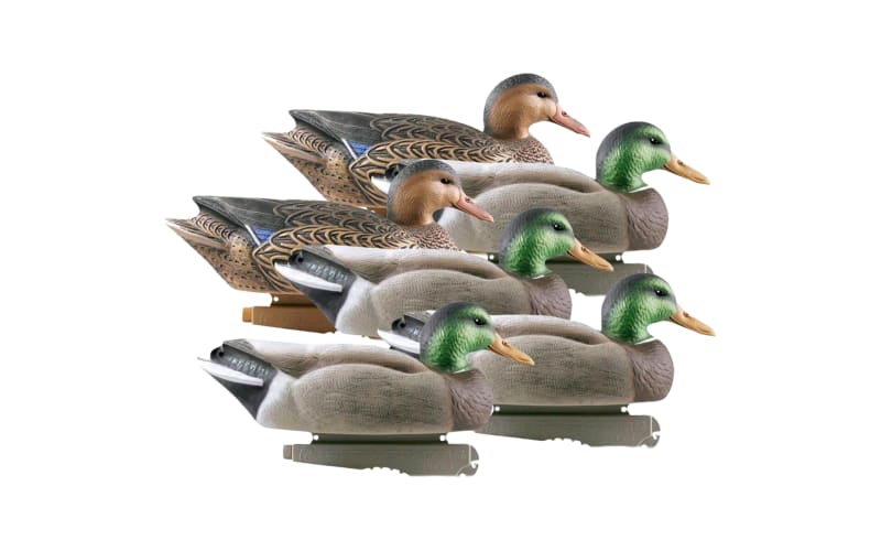 GHG Oversize Mallard Duck Decoys – 6 Pack