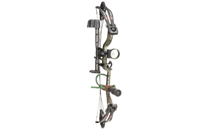 PSE Mini Burner Rts Package Lh 25 40 Lbs Lime Green 