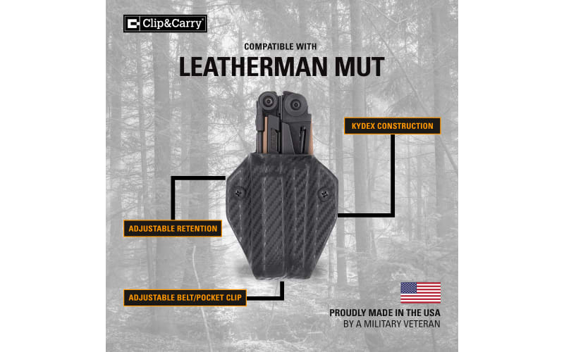 Multi-Tool　Mut　Sheath　for　Leatherman　Cabela's　Clip　Carry