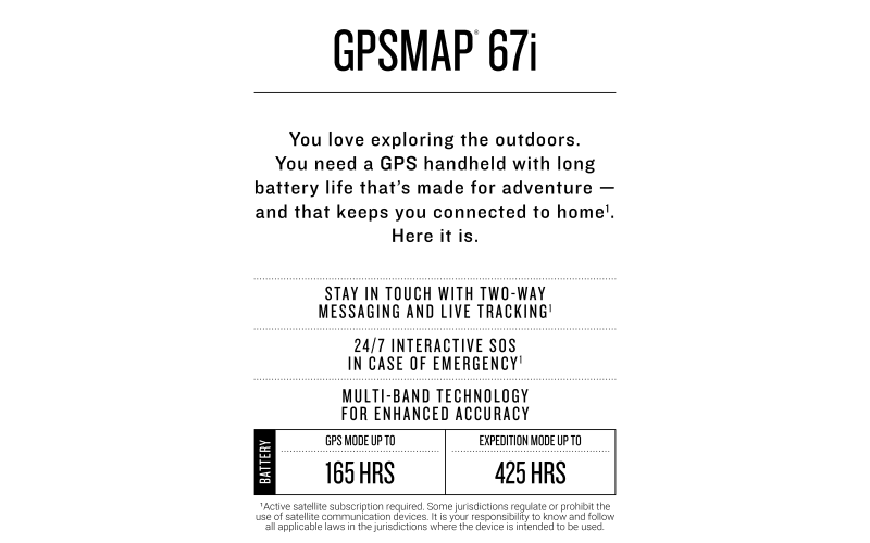 Review of Garmin GPSMAP 67i
