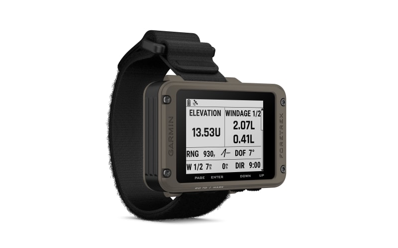 Wrist-Mounted Bass Shops 901 Pro Garmin Foretrex Navigator | GPS Ballistic-Edition with Strap