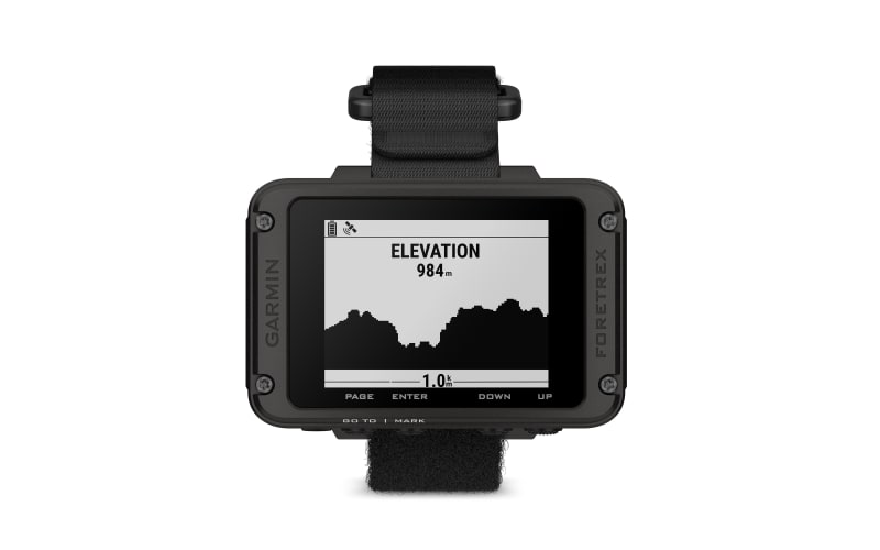 Bass Wrist-Mounted 801 Pro Garmin Navigator | with Foretrex Shops GPS Strap