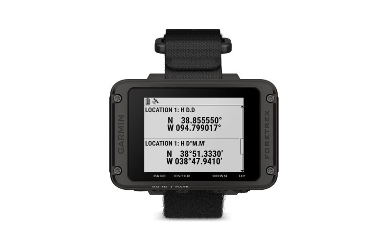 Garmin Foretrex 801 Wrist Mounted GPS Navigator with Strap Bass