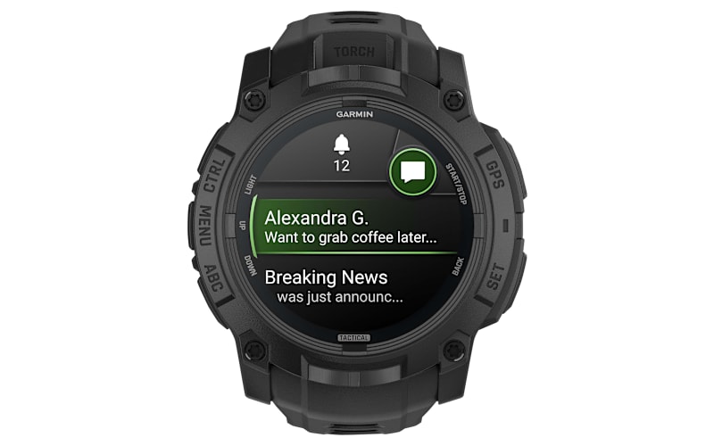 Garmin Instinct 3 AMOLED Tactical Edition 50mm GPS Smartwatch