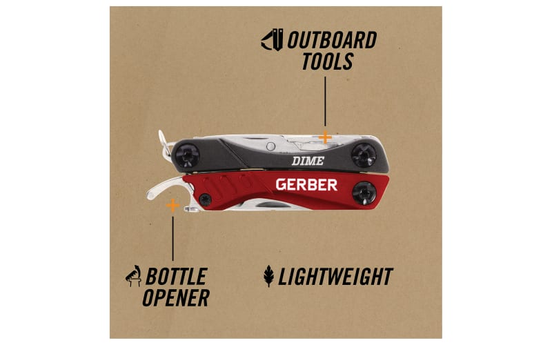  GERBER GEAR 31-001134 Dime Micro Tool,One Size : Tools