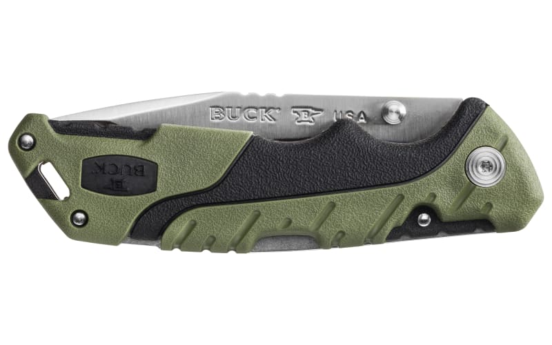 Buck Knives 661 Pursuit, Small Folding Knife - Green