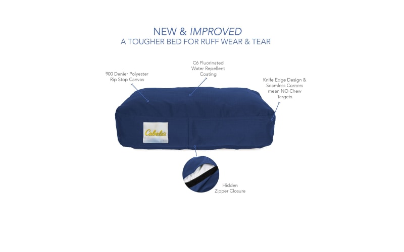 Cabelas dog bed top