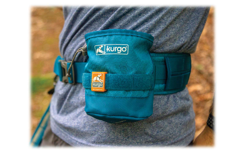 Kurgo Go Stuff It Dog Treat Bag, Blue