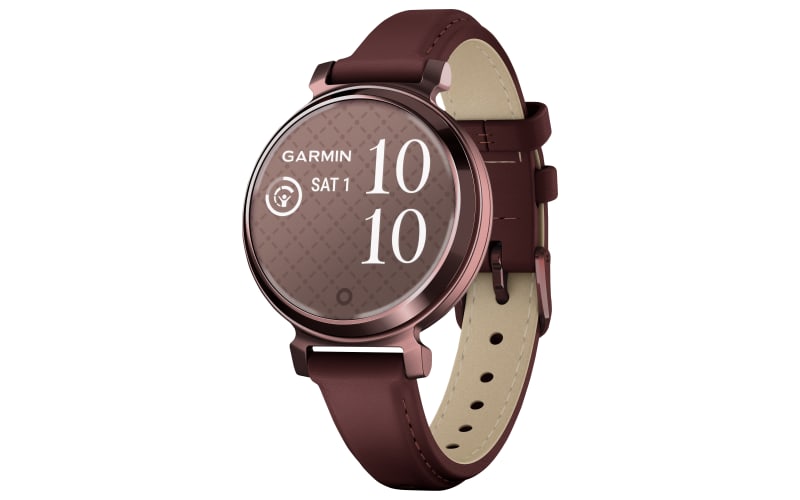 Garmin Lily 2 Classic Smartwatch with Leather Band for Ladies