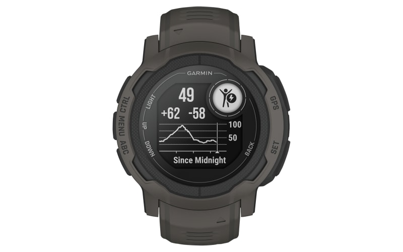 Garmin Instinct GPS Watch-Graphite With Accessories 