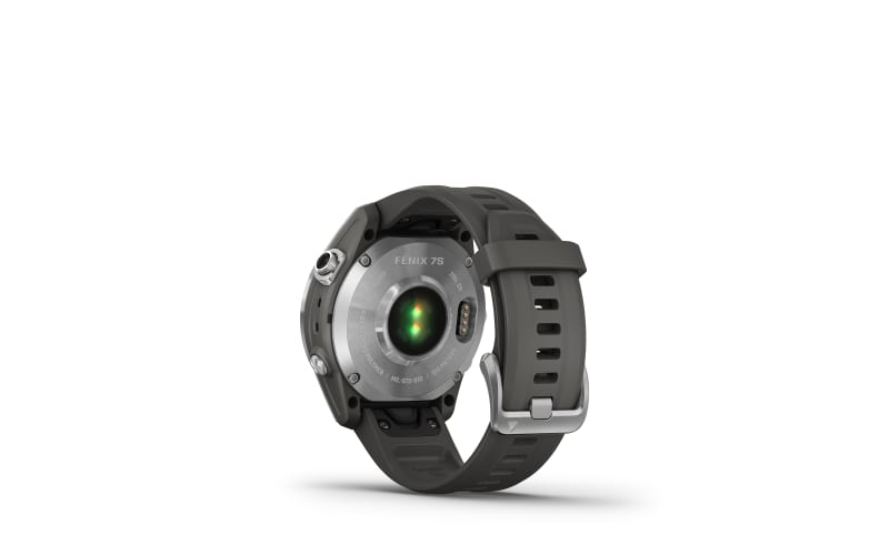 Garmin Fenix 7S - Silver with Graphite Band