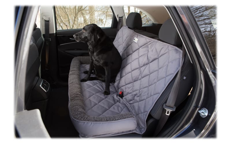Dog Pet Supply Back Seat Protector with Bolster Mack's Prairie
