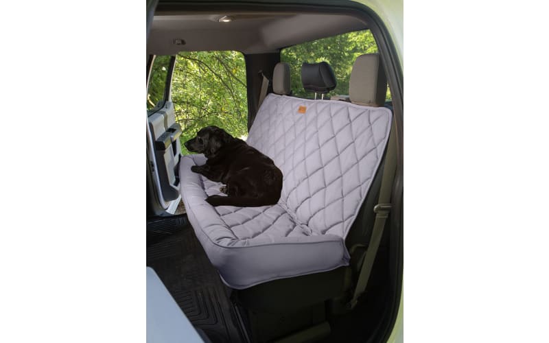Dog Pet Supply Crew-Cab Truck Back-Seat Protector with Bolster