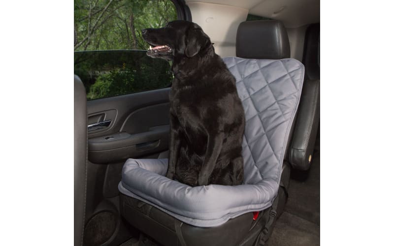 3 dog pet supply quilted car back seat protector with bolster deals