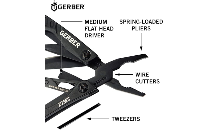 Gerber Pledge and Dime Knife Multi-Tool Combo | Bass Pro Shops