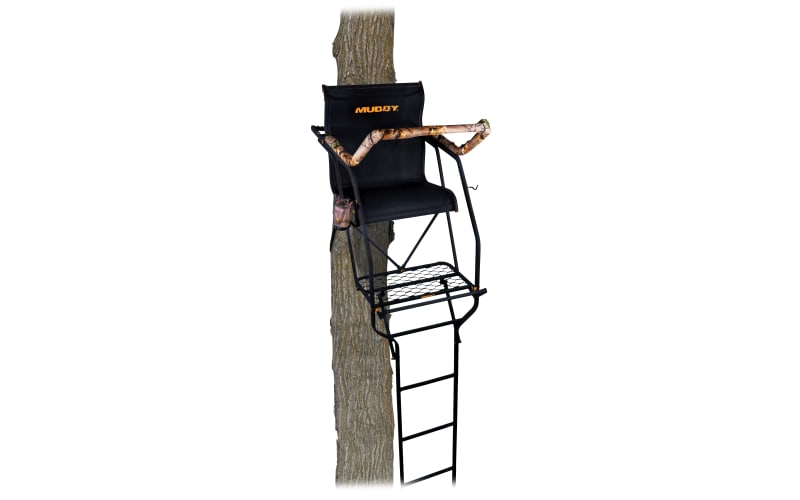 Muddy store ladder stand