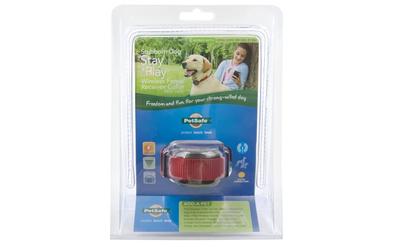 Petsafe Stubborn Dog Stay+Play Wireless Fence Rechargeable Collar