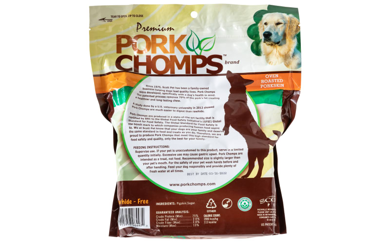 Pork Chomps Roasted Pork Ribz Dog Treats Bass Pro Shops