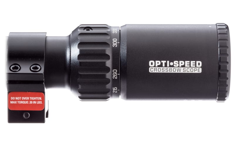 TRUGLO OPTI-SPEED Velocity Calibrated BDC Crossbow Scope | Bass