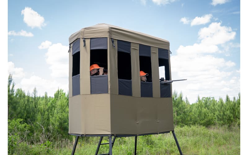 Millennium Treestands Buck Hut Shooting House Box Blind with Tower