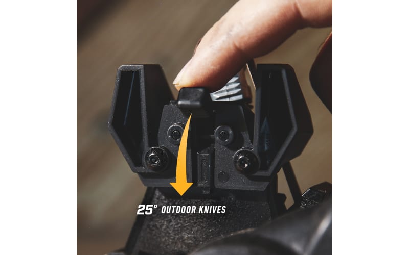 Work Sharp Knife & Tool Sharpener Mk.2 - Fast & Easy Sharpening for All  Knives and Tools, Includes Abrasive Belt Kit and Sharpening Guides in the  Sharpeners department at