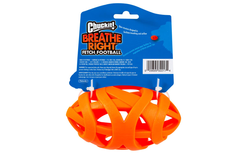 Chuck it football dog sales toy