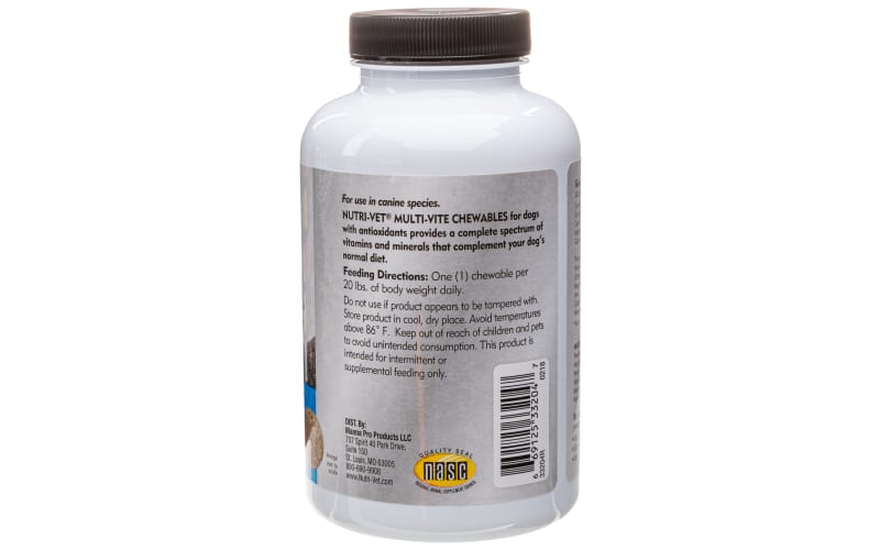 Nutrivet multivite outlet