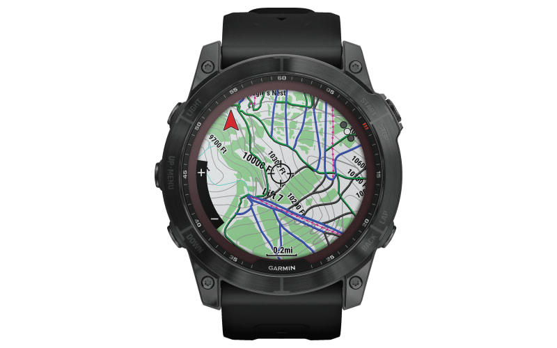 fenix 7X Sapphire - Whitestone Titanium with Silicone Band – Gazelle Sports