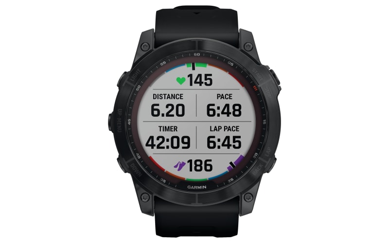 Garmin fenix 7X Sapphire Solar Multisport GPS Smartwatch Bass