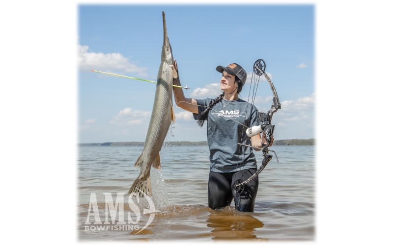 The Hooligan Right-Handed Bowfishing Kit - Green by AMS Bowfishing