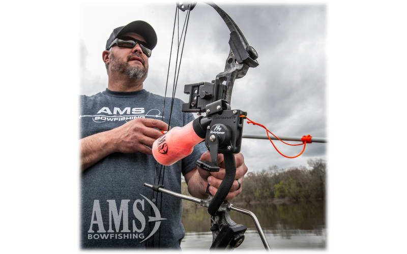 AMS Bowfishing Retriever Pro Reel, Left Hand, Baitcasting Reels