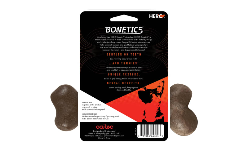 Bonetics Extra-Large Bacon-Flavored Femur-Bone Chew Toy for Dogs