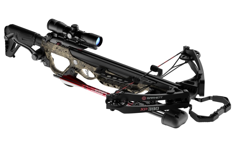 barnett crossbow fishing reel Barnett XP390 TrueTimber Crossbow Package with Crank Cocking Device