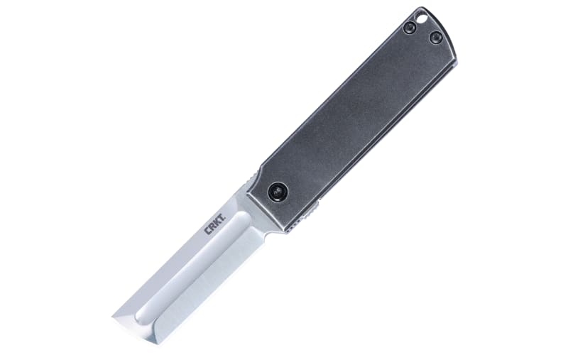 【手渡しOK】K-SHAPE ミッドレングス7,06 オマケフィン付き CRKT MinimalX Frame Lock Folding Knife | Mack's Prairie Wings
