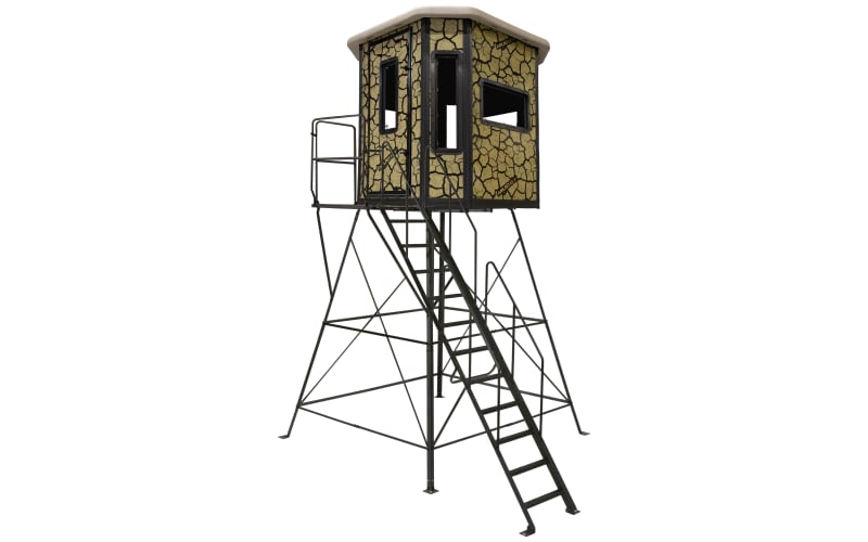 Muddy Bull XL Steel Box Hunting Blind with Premium 10' Tower