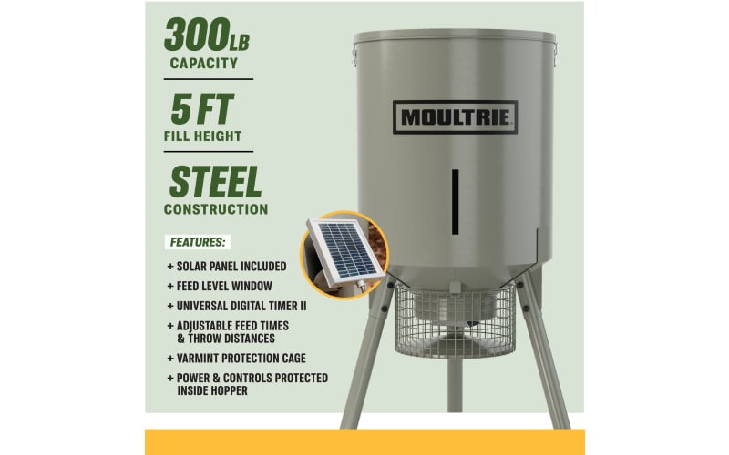 Moultrie 300-lb. Broadcast Game Feeder