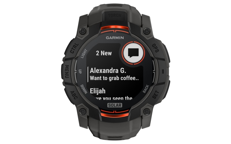 Garmin Instinct 3 Solar 50mm GPS Smartwatch
