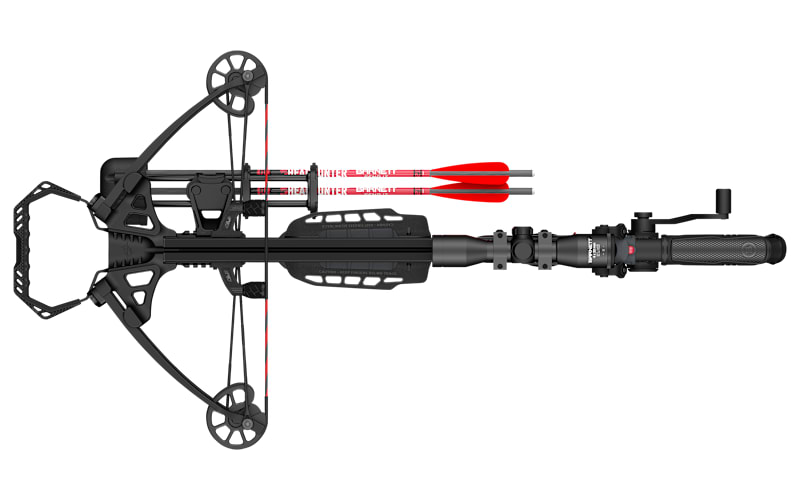 Barnett XP400 Midnight Edition Crossbow Package with Crank Cocking Device