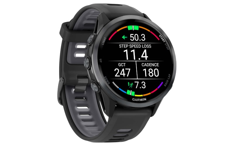 Garmin Forerunner 970 Carbon Gray DLC Titanium with Black Case