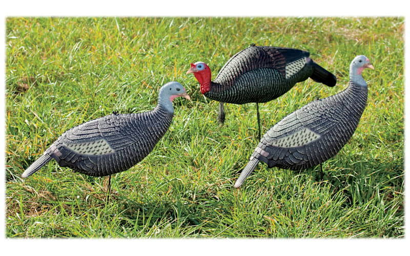 Pursuit Foam Turkey Decoy 3-Pack | Mack's Prairie Wings