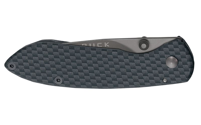 Buck Nobleman Carbon Fiber Graphic Folding Pocket Knife