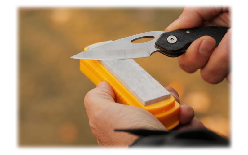 Smith's Knife Sharpener Natural Arkansas Stone for knives and Tools