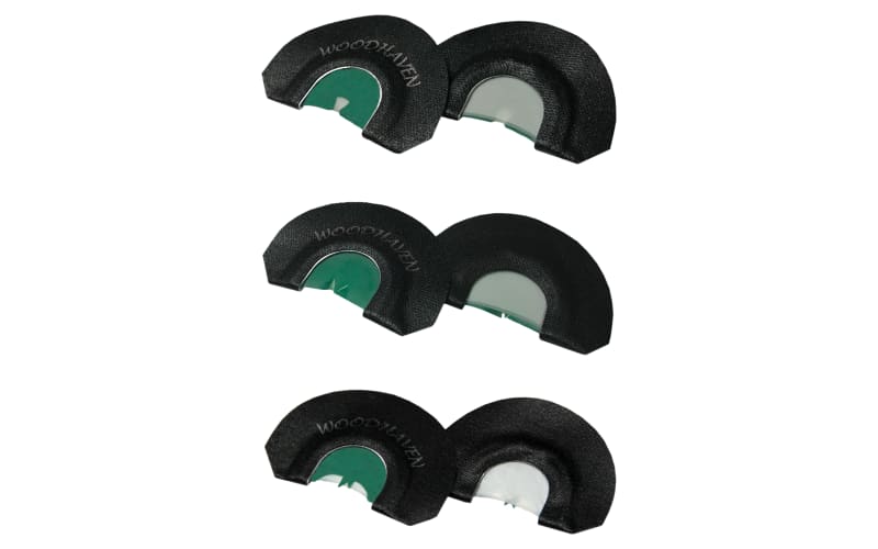 WoodHaven Custom Calls Ninja Diaphragm Turkey Call 3-Pack | Bass