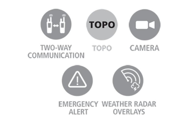 Garmin Rino® 755t  Handheld Two-Way Radio