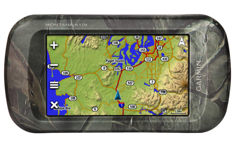 Garmin montana on sale 610t camo