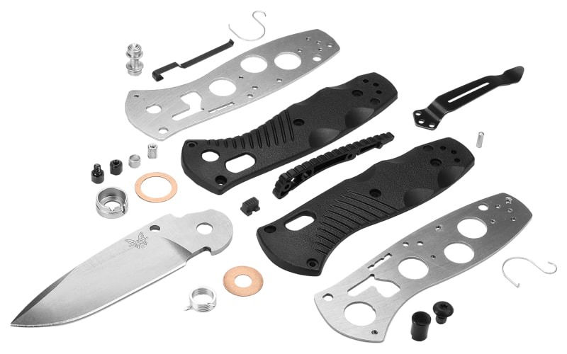 Benchmade Mini-Barrage AXIS-Assist Mini-Drop Point Folding