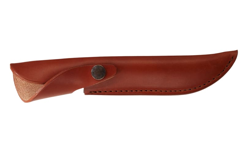 Case Knives: Case Hunting Knife, 3 1/8 Finn with Leather Handle, CA-379